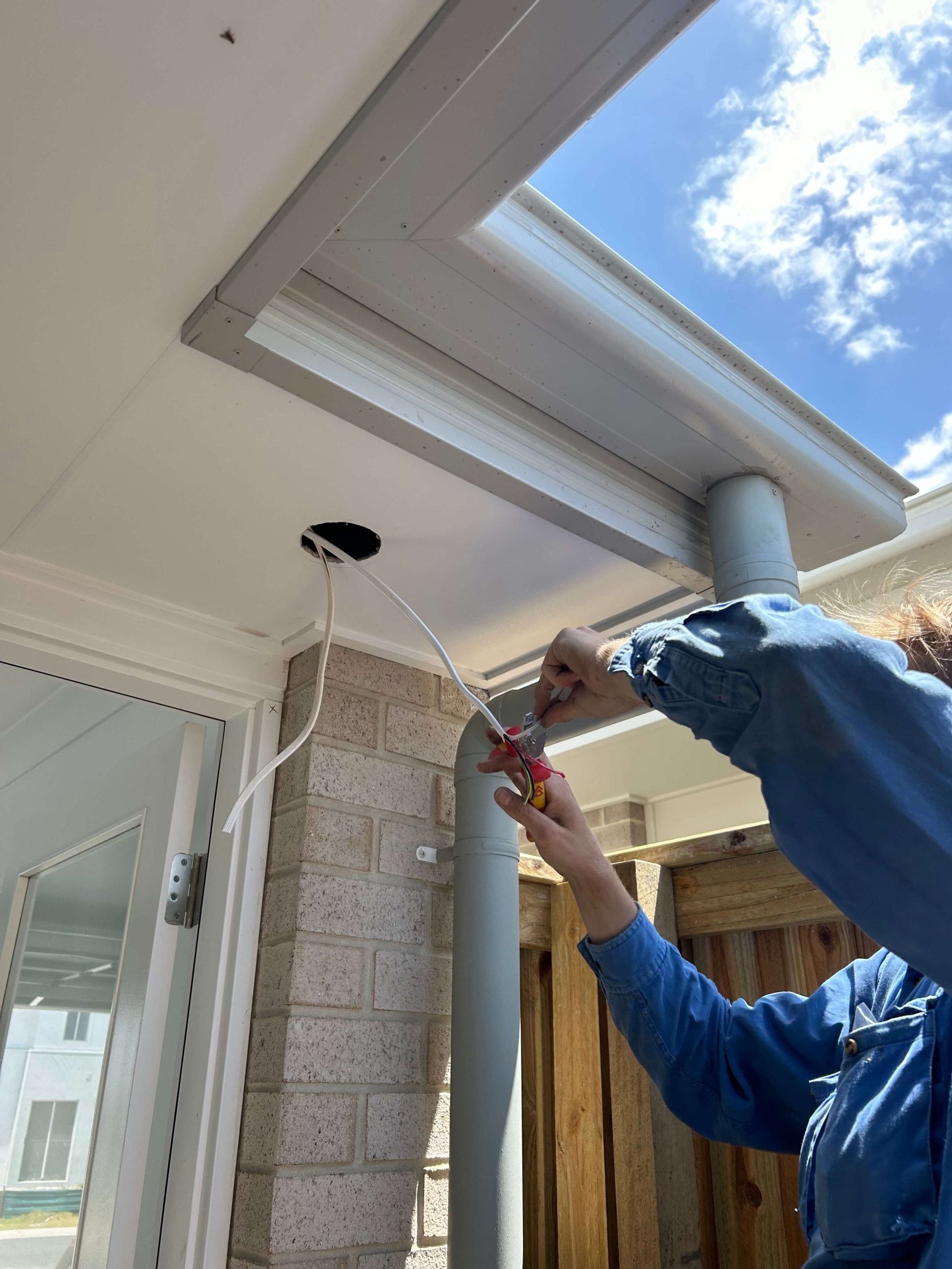 Ceiling Wire Repair - Connex Electrical Services